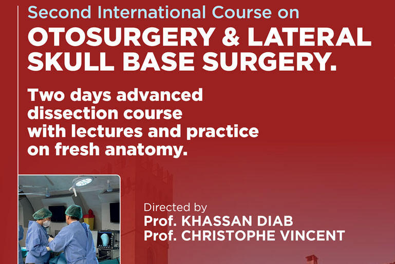 Second International Course on OTOSURGERY & LATERAL SKULL BASE SURGERY.